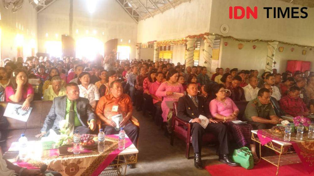 Perayaan natal di Gereja Lapas Klas II A Pematangsiantar (IDN Times/Patiar Manurung)