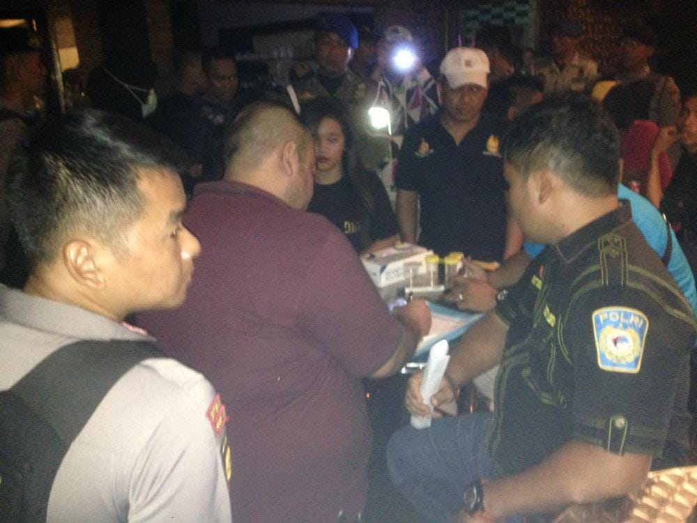 Razia narkoba di tempat hiburan malam di Balikpapan (Dok.IDN Times/Istimewa)