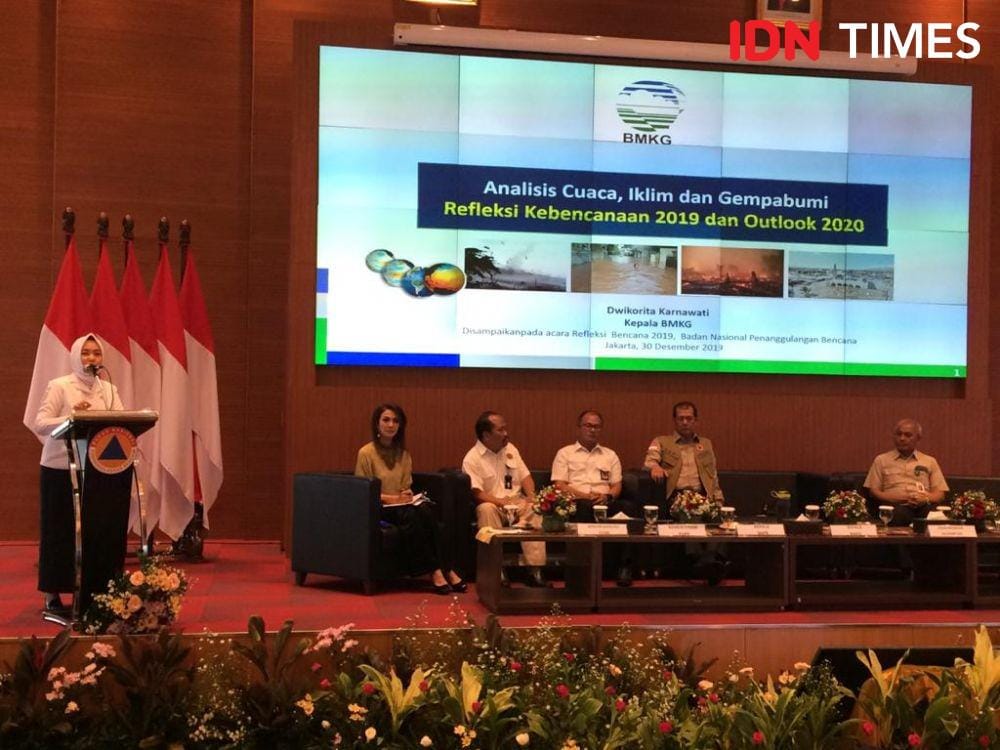 Diskusi bencana sepanjang 2019, Jakarta Timur, Senin (30/12). IDN Times/Irfan Fathurohman