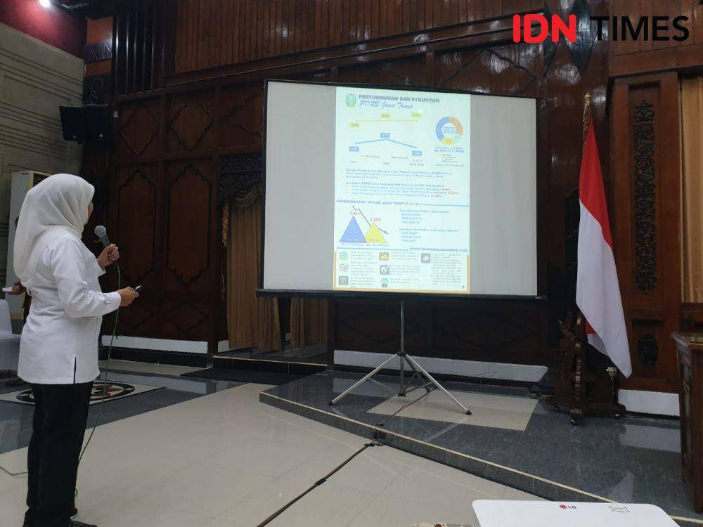 Konferensi Pers akhir tahun 2019 dan outlook prioritas 2020 Pemprov Jawa Timur (IDN Times/Vanny El Rahman)