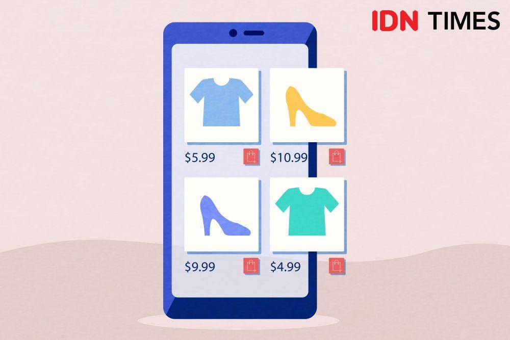 Ilustrasi e-commerce (IDN Times/Arief Rahmat)
