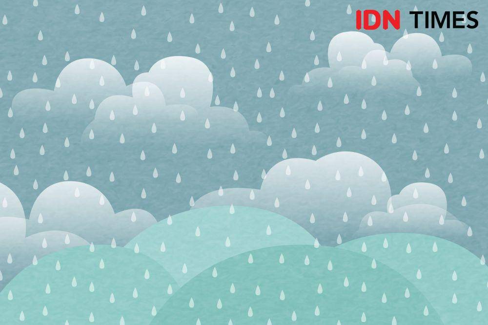 Ilustrasi hujan (IDN Times/Arief Rahmat)