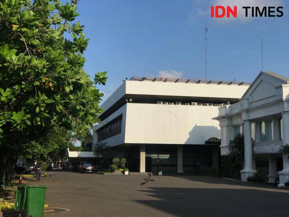 Gedung KSP, Jakarta Pusat (IDN Times/Teatrika Handiki Putri)