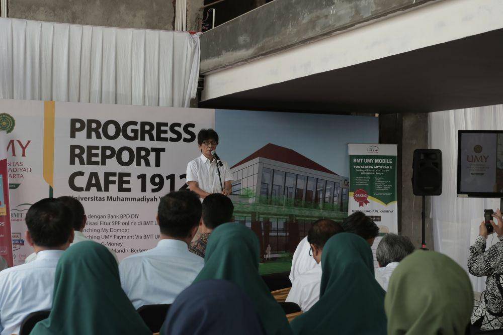 Peluncuran aplikasi during di UMY. Foto: Humas UMY