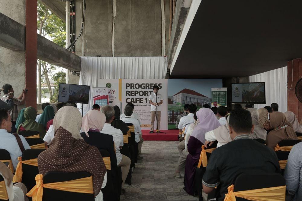 Peluncuran aplikasi during di UMY. Foto: Humas UMY