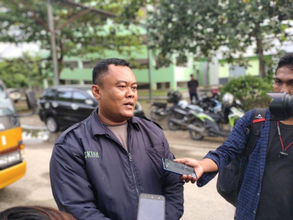 Kapolsek Samarinda Seberang Kompol Suko Widodo saat memberikan keterangan (Dok. Subbag Humas Polresta Samarinda)