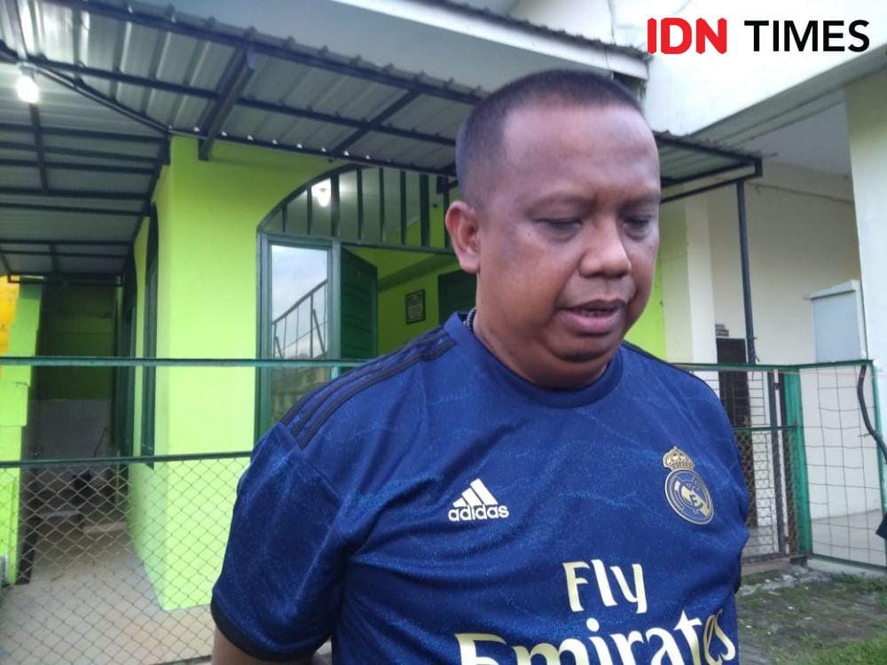 Manajer PSMS Mulyadi Simatupang (IDN Times/Hasudungan)