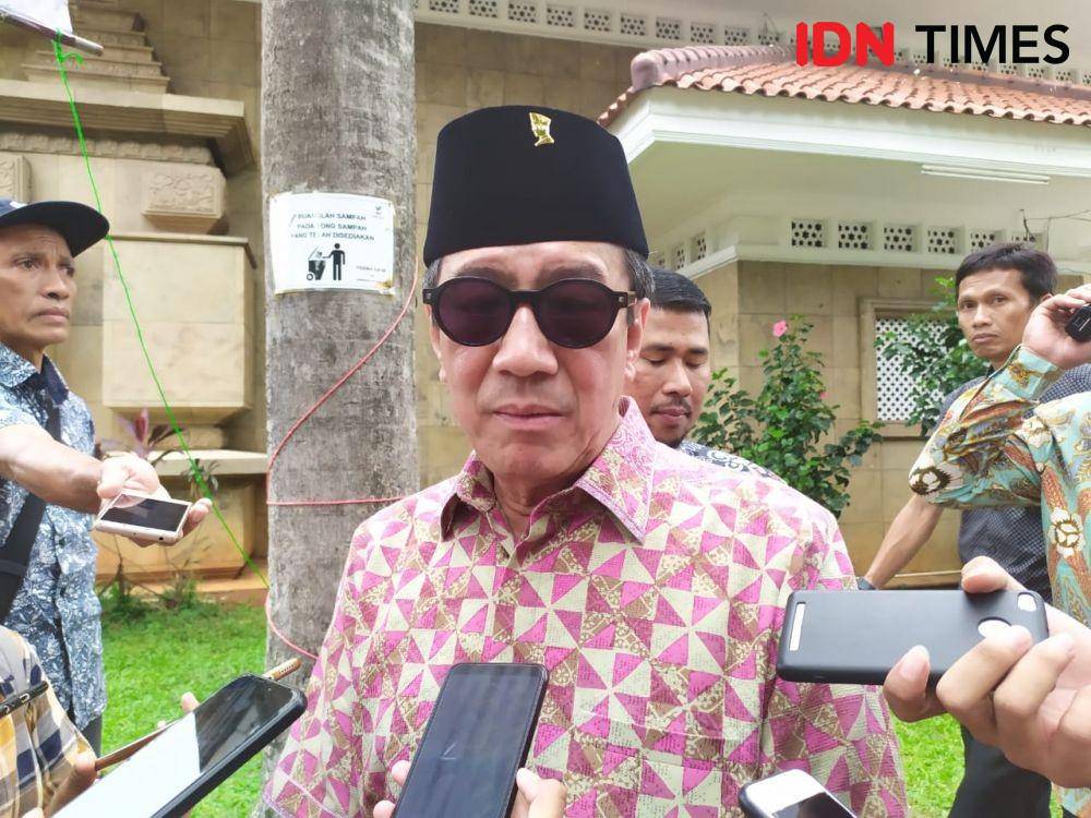 Menkumham Yasonna Laoly (IDN Times/Aldzah Fatimah Aditya)