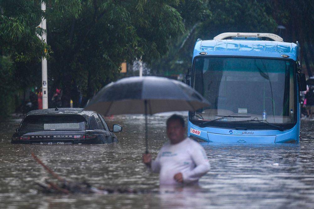 Ilustrasi banjir. ANTARA FOTO/Sigid Kurniawan