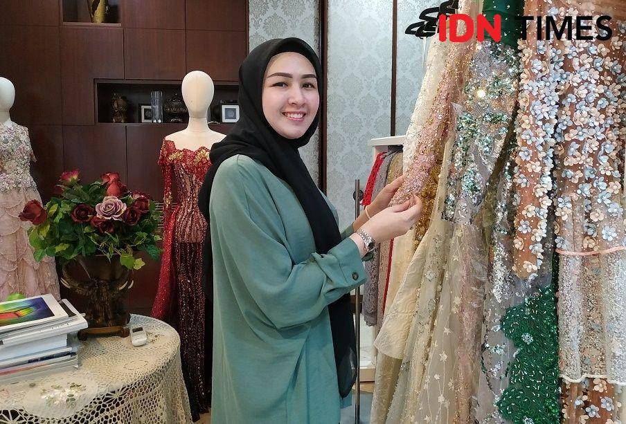 Desainer Asky Febrianti di Jakarta. 31 Desember 2019. IDN Times/Syarifah Noer Aulia