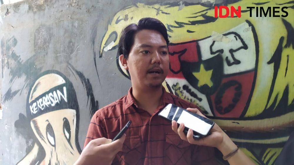 Kepala Divisi Hak Sipil dan Keberagaman LBH Makassar, Abdul Azis Dumpa / Sahrul Ramadan