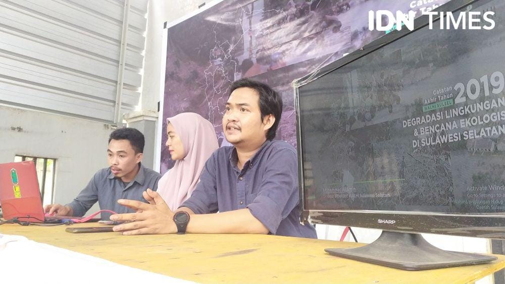 Direktur Eksekutif Walhi Sulsel Muhammad Al Amin. IDN Times/Aan Pranata