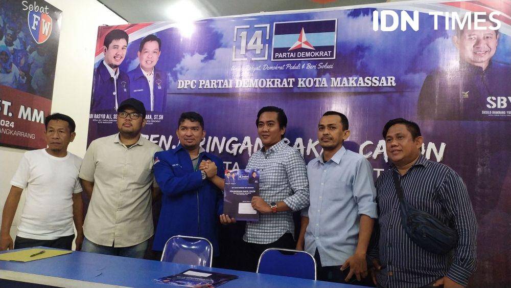 Partai Demokrat membuka penjaringan kandidat wali kota Makassar. IDN Times/Aan Pranata