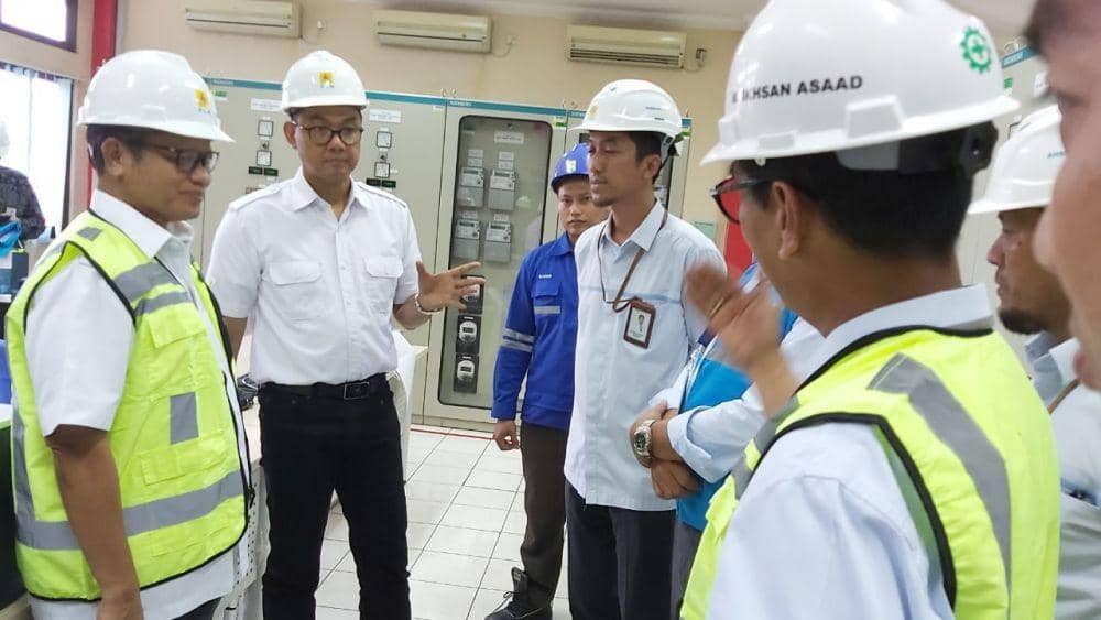 Direksi PLN sidak di sejumlah pembangkit jelang pergantian tahun (Dok. istimewa)