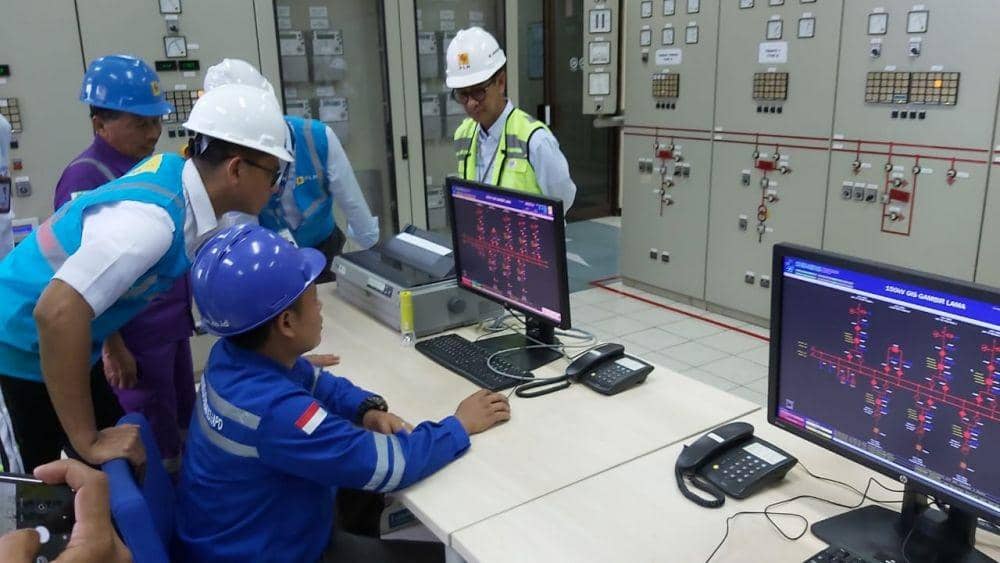 Direksi PLN sidak di sejumlah pembangkit jelang pergantian tahun (Dok.istimewa)