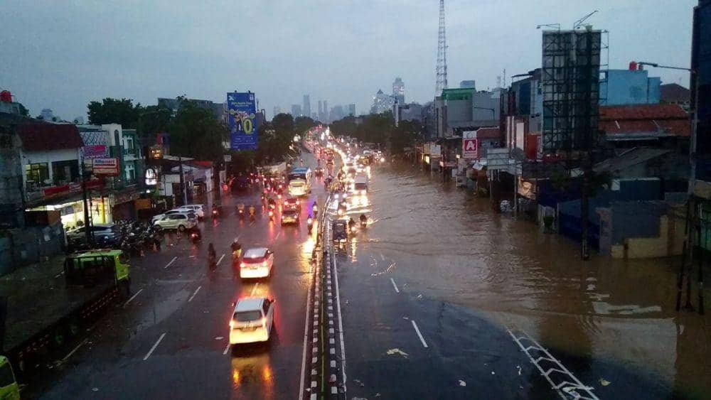 Flyover Lapangan Ros Tebet, Twitter/@TMCPoldaMetro