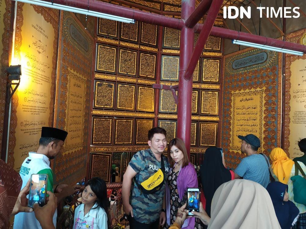 Wisata Religi Bayt Al Quran Al Akbar Gandus Palembang (IDN Times/Feny Maulia Agustin)