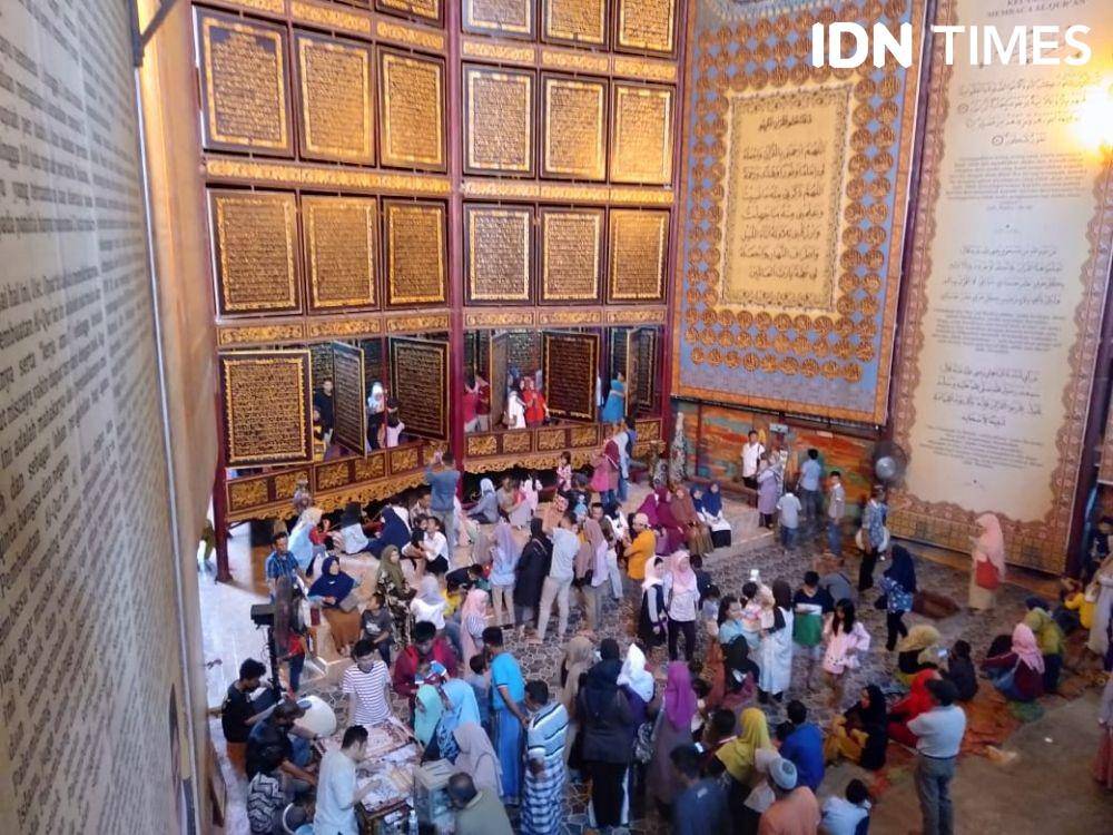 Wisata Religi Bayt Al Quran Al Akbar Gandus Palembang (IDN Times/Feny Maulia Agustin)