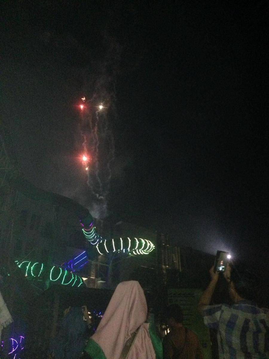 Pesta kembang api di Balikpapan (IDN Times/Istimewa)
