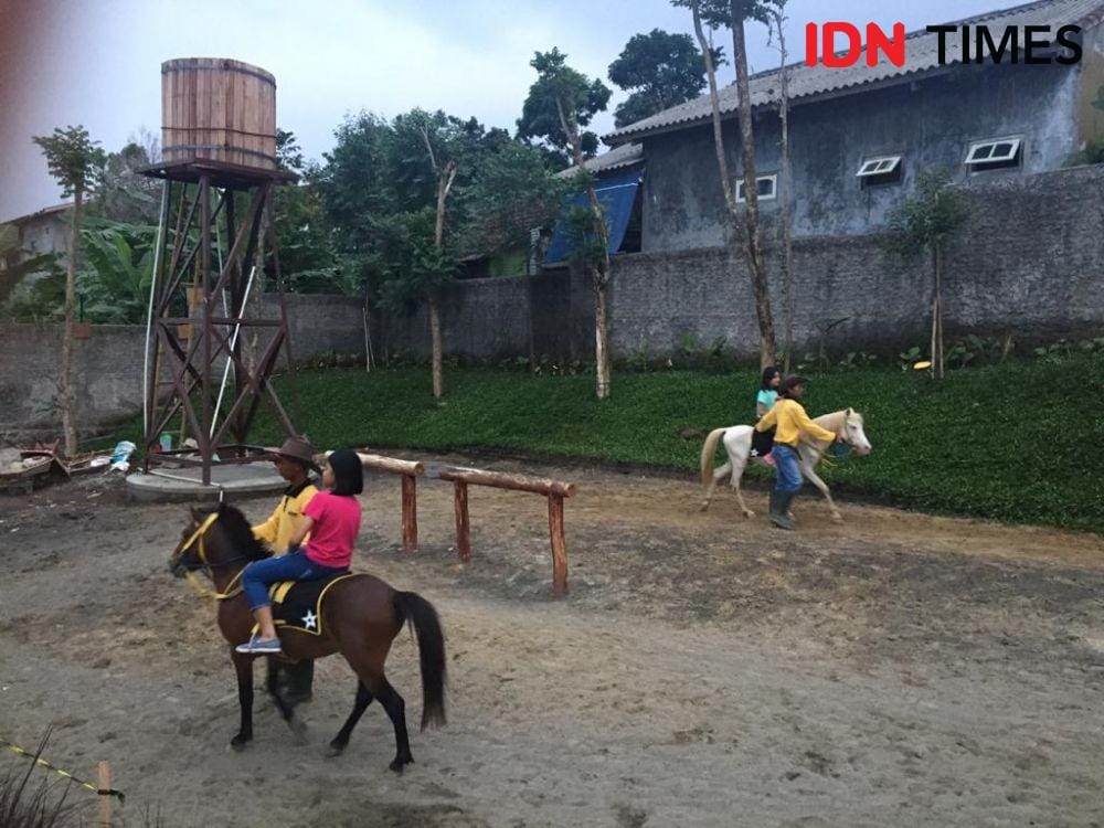 Suasana liburan di Cimory Dairyland, Prigen, Pasuruan, Jawa Timur. IDN Times/Naufal Al Rahman
