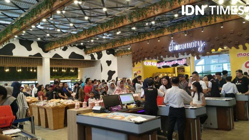 Suasana liburan di Cimory Dairyland, Prigen, Pasuruan, Jawa Timur. IDN Times/Naufal Al Rahman