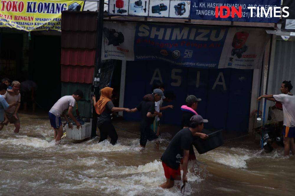 Banjir Ciledug Indah, Kota Tangerang (IDN Times/Muhamad Iqbal)