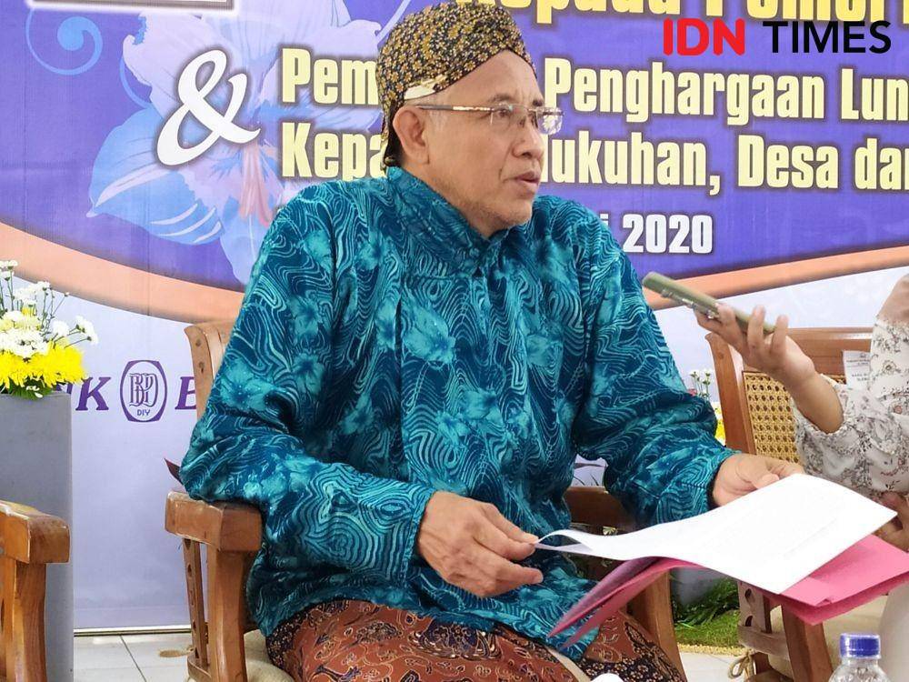 Bupati Sleman, Sri Purnomo. IDN Times/Siti Umaiyah