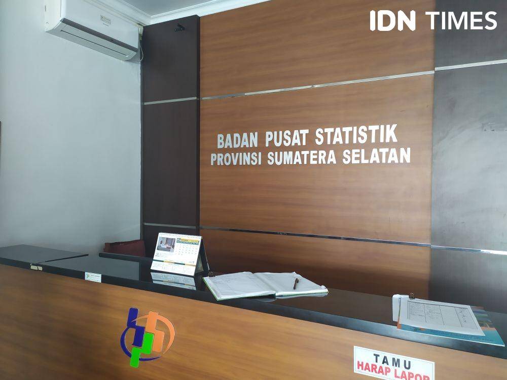 Susana kantor BPS Sumsel (IDN Time/Feny Maulia Agustin)