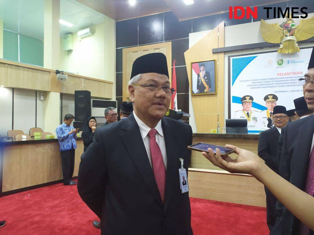 Direktur Utama Bank Sumsel Babel (BSB) Achmad Syamsudin (IDN Times/Feny Maulia Agustin)