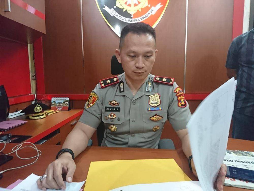 Kasat Reskrim Polresta Samarinda Kompol Damus Asa (Subbag Humas Polresta Samarinda)