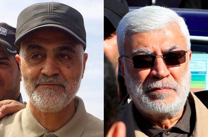 Jenderal Qasem Soleimani, pemimpin Korps Garda Revolusi Islam Iran  (IRGC), yang tewas dalam serangan militer Amerika Serikat di Bandara Internasional Baghdad, Irak, pada 3 Januari 2020. twitter.com/Reuters