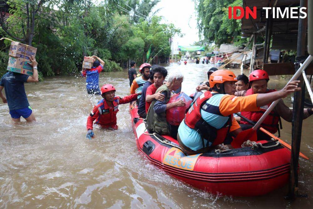 Banjir Ciledug Indah, Kota Tangerang (IDN Times/Muhamad Iqbal)