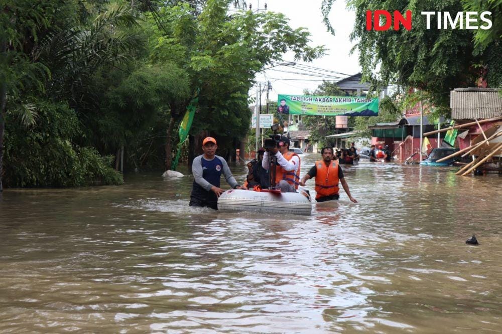 Banjir Ciledug Indah, Kota Tangerang (IDN Times/Muhamad Iqbal)
