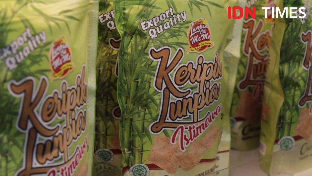 Keripik lumpia, satu diantara produk dari Kedai Lunpia Cik Meme. IDN Times/Dhana Kencana