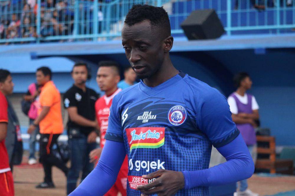 Makan Konate sat bermain untuk Arema FC musim lalu. IDN Times/ Alfi Ramadana