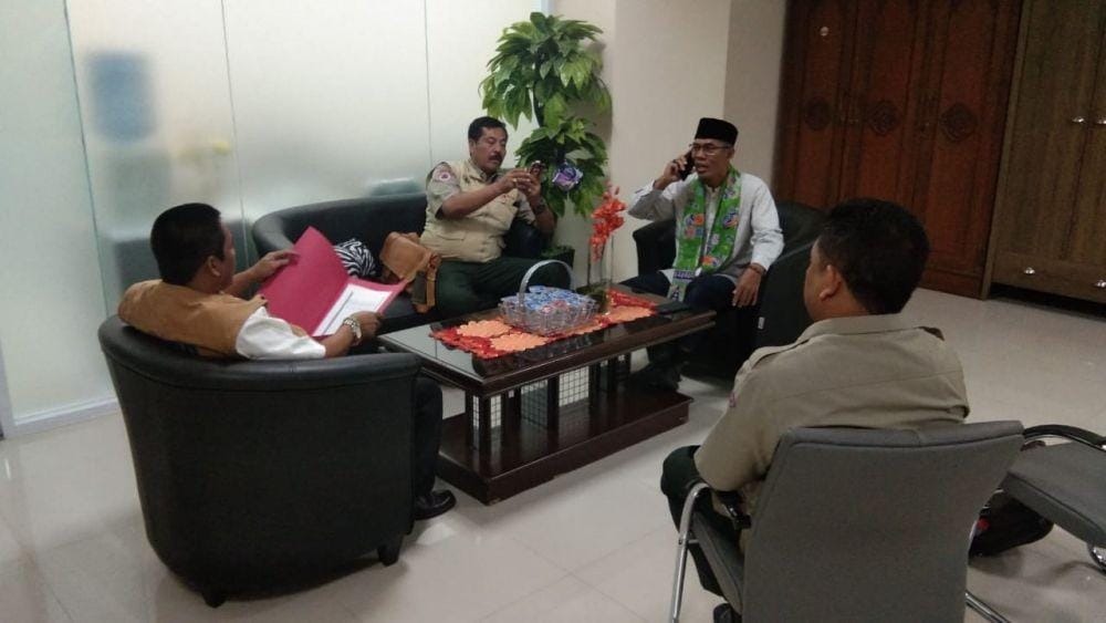 Koordinasi BPBD Jateng di Jakarta. Dok. Humas Pemprov Jateng