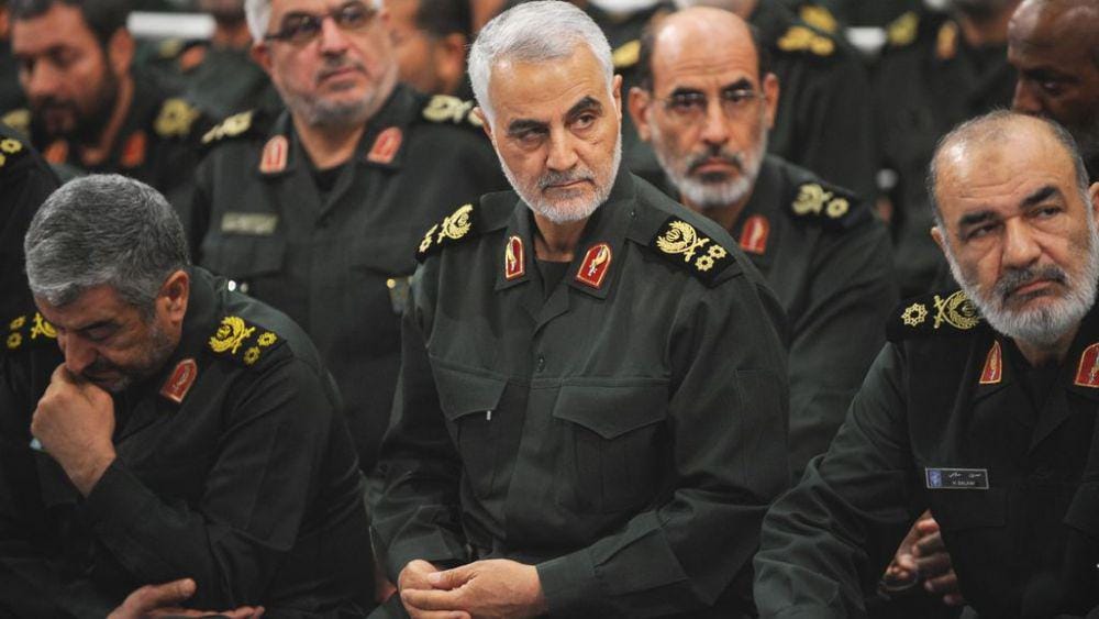 Jenderal Qassem Soleimani. Anadolu Agency/axios.com
