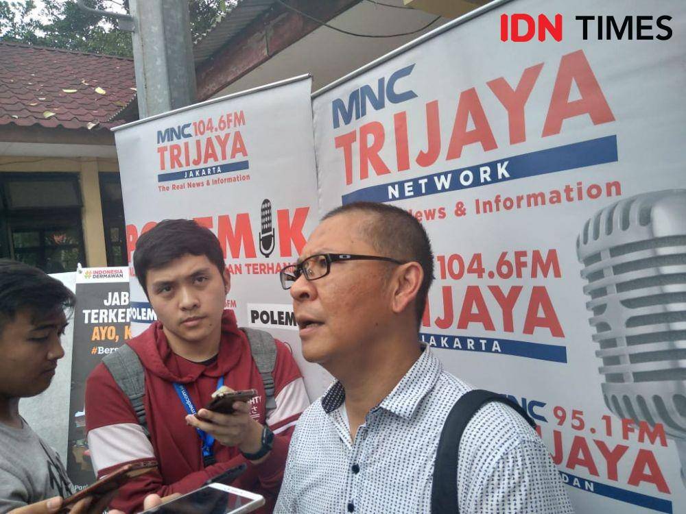 Sekertaris Dinas Sumber Daya Air Pemprov DKI Jakarta, Dudi Gardesi Asikin (IDN Times/Lia Hutasoit)