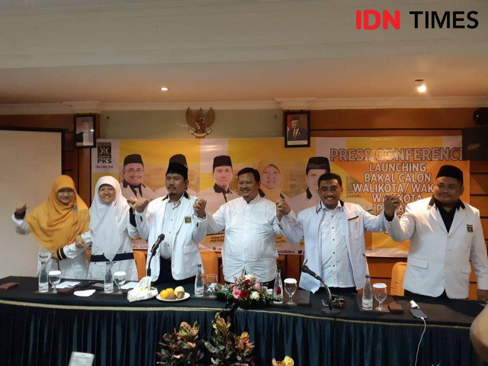 Launching bacawali Surabaya dari PKS di Hotel Singgasana, Minggu (5/1). IDN Times/Ardiansyah Fajar