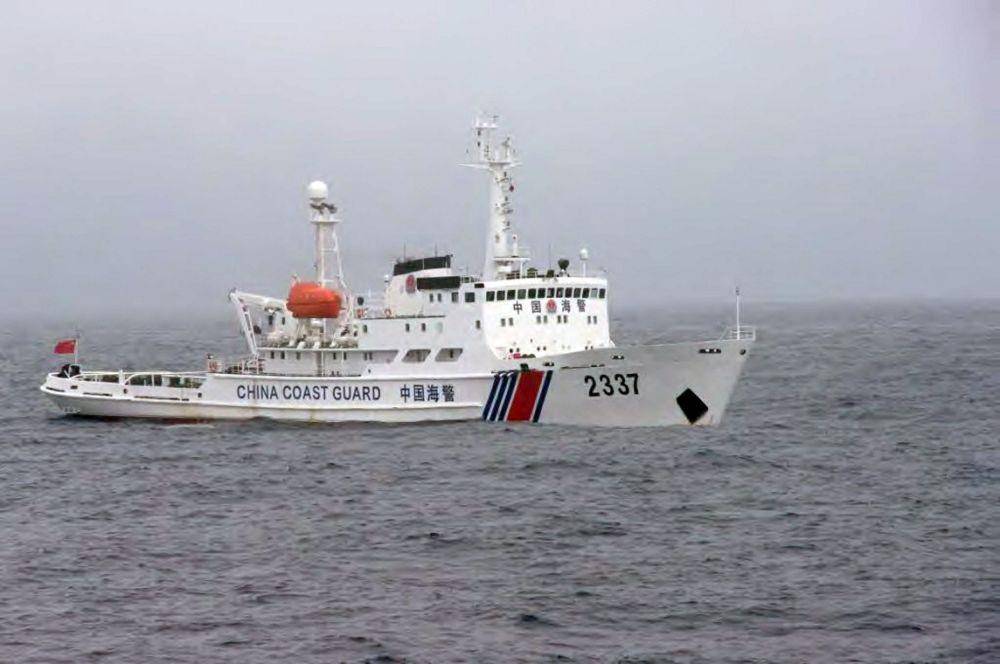 (Ilustrasi Kapal Coast Guard Tiongkok) AFP PHOTO