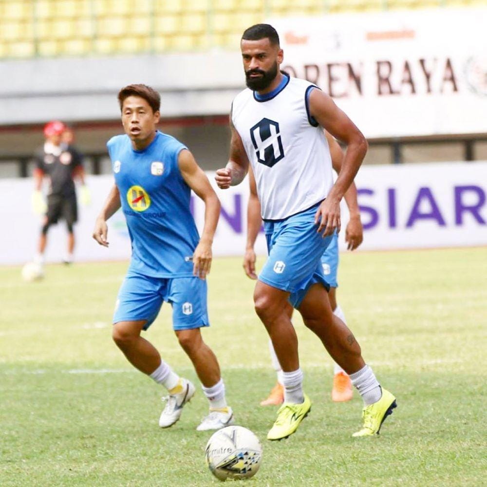 Pemain baru Borneo FC asal Brasil, Francisco Torres.  Instagram/@ftorres_99