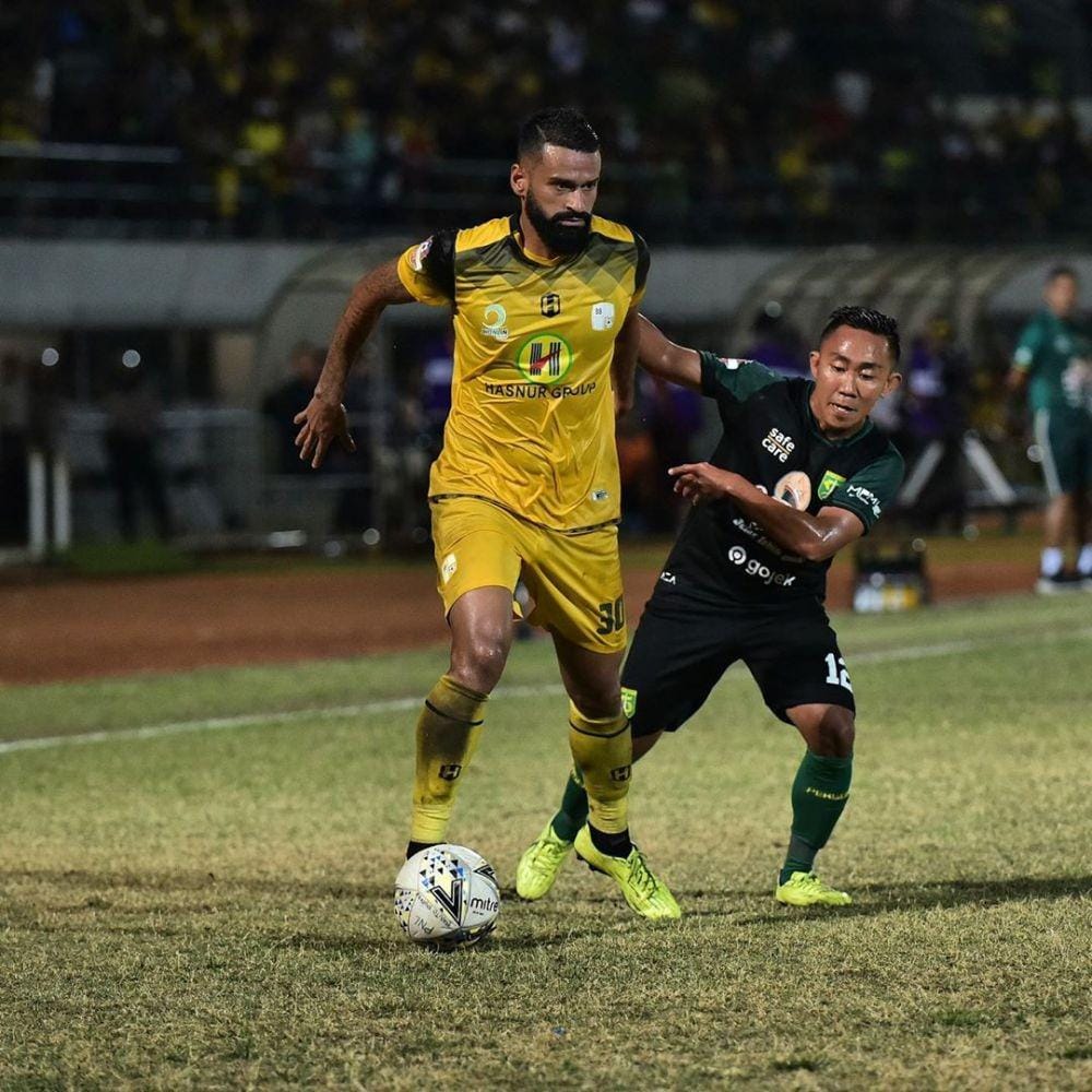 Pemain baru Borneo FC asal Brasil, Francisco Torres.  Instagram/@ftorres_99