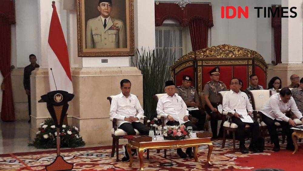 Sidang kabinet paripurna di Istana Negara, Jakarta Pusat, Senin 6 Januari 2019 (IDN Times/Teatrika Handiko Putri)