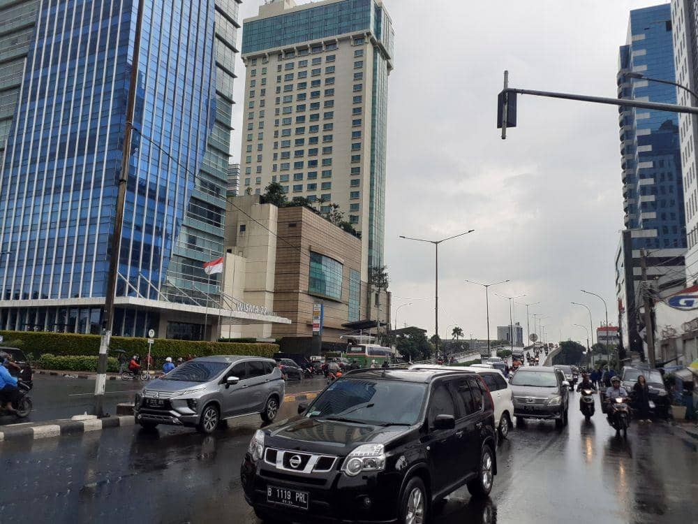Gedung Ambruk Slipi / IDN Times / Denny Adhietya