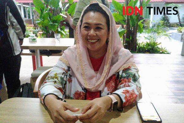 Yenny Wahid saat ditemui di Peace Village, Senin (6/1) - IDN Times/Rijalu Ahimsa