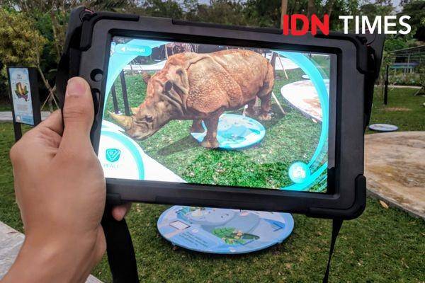 Taman bermain berbasis AR dengan bantuan aplikasi khusus - IDN Times/Rijalu Ahimsa