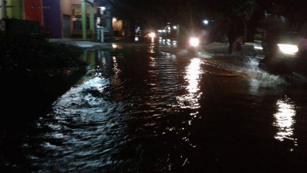Banjir terjadi di wilayah Kecamatan Kayen, Senin (6/1). Dok IDN Times