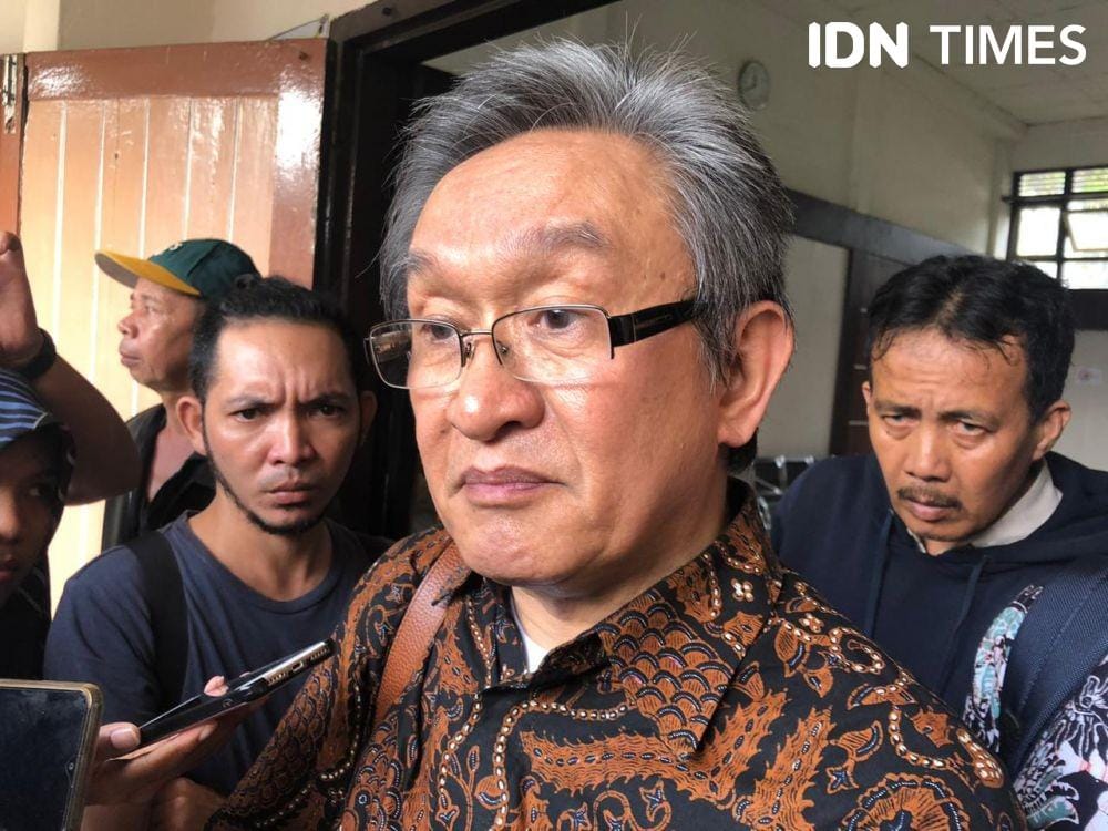 Penasihat hukum Ahmad Yani, Maqdir Ismail (IDN Times/Rangga Erfizal)
