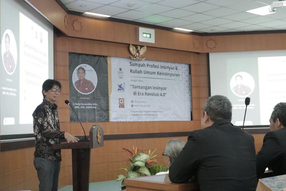Rektor UMY Gunawan Budiyanto. IDN Times/Humas dan Protokol UMY