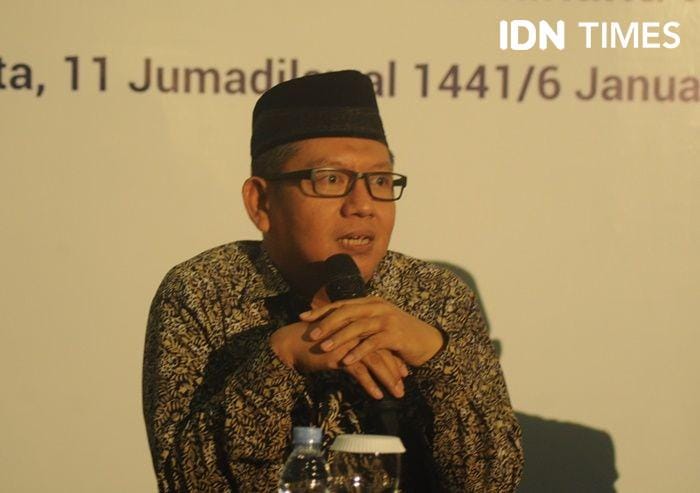 Rektor UII Fathul Wahid di Kampus UII, 6 Januari 2020. IDN Times/Pito Agustin Rudiana